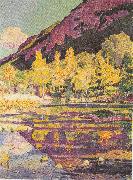 Ferdinand Hodler, Am Fuss des Petit Saleve